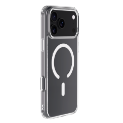 Coque MagSafe iPhone 17 Pro Max Hybride Transparente