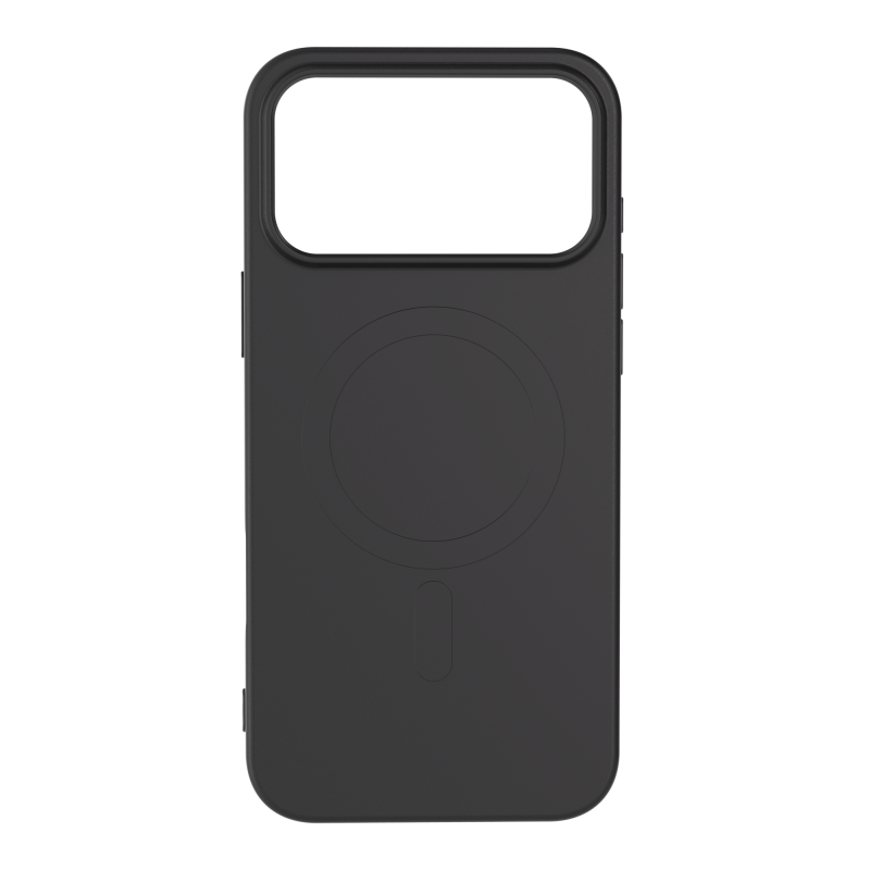 Coque MagSafe iPhone 17 Pro Silicone Noire