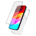 Pack 2 en 1 Coque iPhone 17 Souple Transparente + Protège écran 2.5D + SmartFrame™ - Certifié GRS