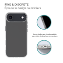Pack 2 en 1 Coque iPhone Air Souple Transparente + Protège écran 2.5D + SmartFrame™ - Certifié GRS