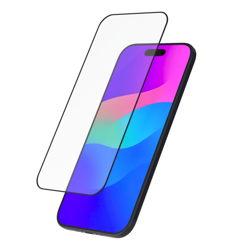 Pack 2 en 1 Coque iPhone 17 Pro Souple Transparente + Protège écran 2.5D + SmartFrame™ - Certifié GRS