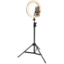 Kit Influence XL Anneau lumineux 26cm Blanc avec trépied 1,6m Bigben
