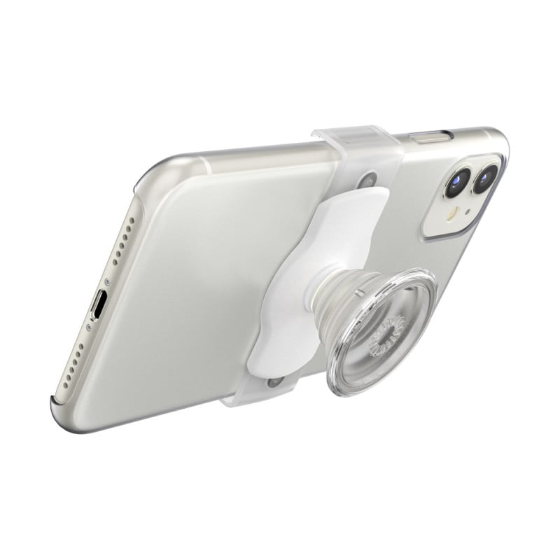 Support PopGrip Slide Strech Magnétique Stand et Selfie Transparent