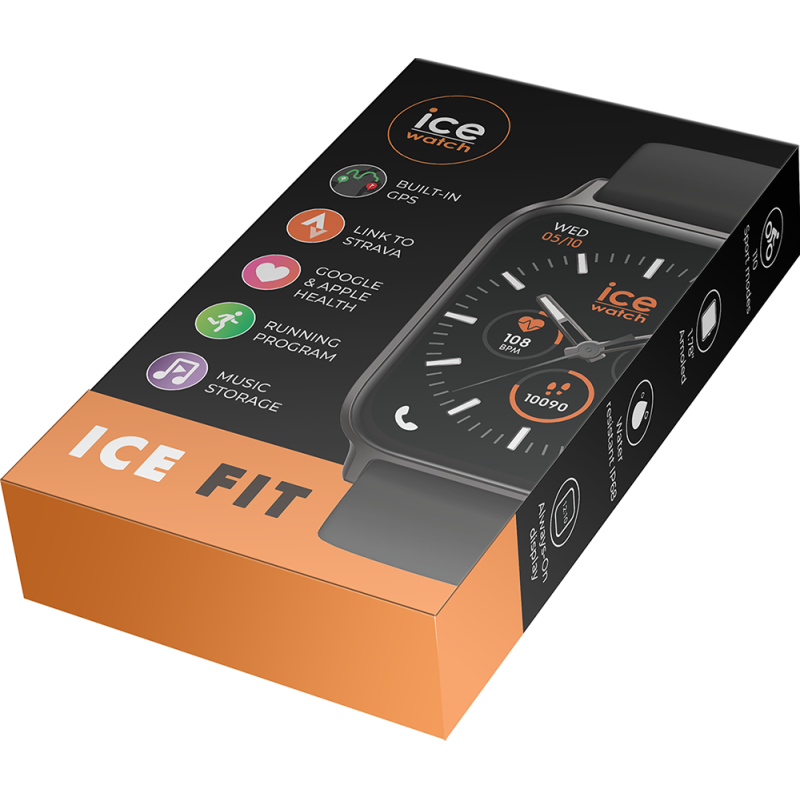 Montre Connectée Noire Ice Smart 2.0 Neuve Avec Bracelet - Unisexe Adulte