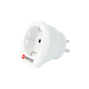 Adaptateur voyage Europe vers Danemark Blanc