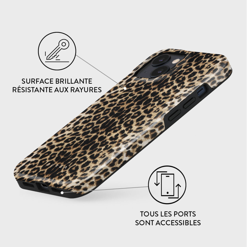 Coque MagSafe iPhone 15 Pro Tough Motifs Sunset Club