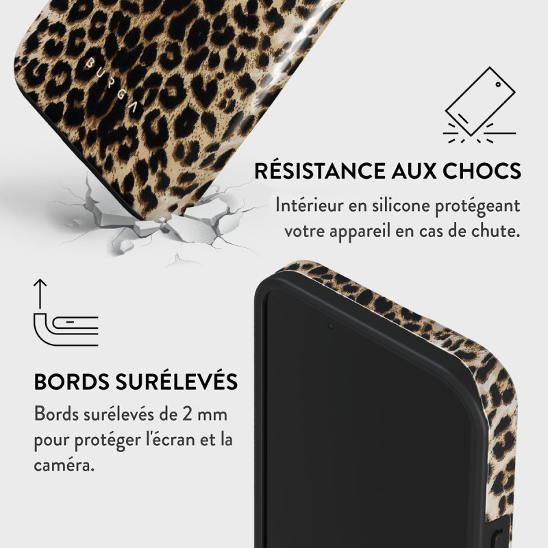 Coque MagSafe iPhone 15 Pro Tough Motifs Sunset Club