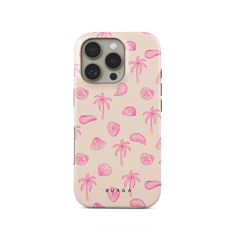 Coque MagSafe iPhone 16 Pro Tough Motifs Beach Please