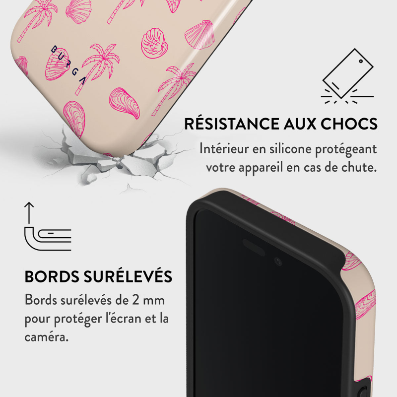 Coque MagSafe iPhone 16 Plus Tough Motifs Beach Please
