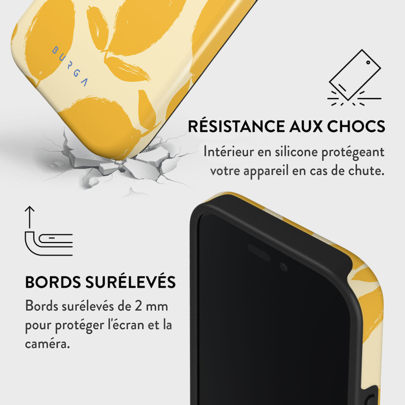 Coque MagSafe iPhone 16 Plus Tough Motifs Lemon Tart