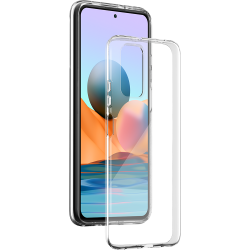 Coque Xiaomi Redmi Note 10 Pro Silisoft souple Transparente Bigben