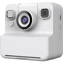 Appareil photo instantané Imprimante thermique Blanc