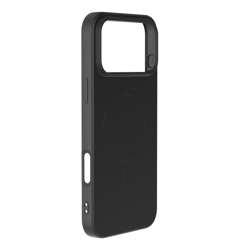 Coque MagSafe iPhone 18 Pro Max / 17 Pro Max Silicone Noire Bigben