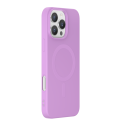 Coque Silicone iPhone 16 Pro Compatible MagSafe Violette Bigben