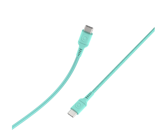 Câble Tissé USB C / USB C 3A 1.2m PD 60W Tiffany
