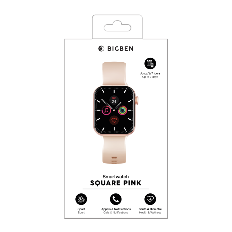 Montre Connectée Bigben Round Noire - Avis et Caractéristiques