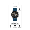 Montre Connectée Ronde Noire - Cadran Rond Élégant