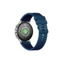 Montre Connectée Ronde Noire - Cadran Rond Élégant