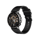Montre connectée Round Noire + bracelet noir Bigben