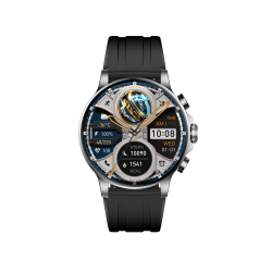 Montre connectée Round Noire + bracelet noir Bigben