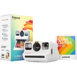 Pack Appareil photo GO Blanc + 1 pack de films colors Polaroid