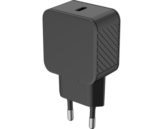 Chargeur USB C 45W Power Delivery GaN Noir
