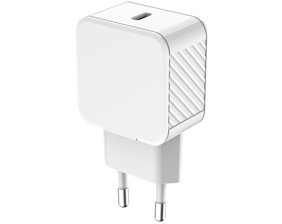 Chargeur USB C 45W Power Delivery GaN Blanc Bigben