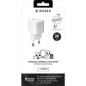 Chargeur USB C 30W Power Delivery GaN Blanc - Origine France Garantie