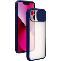 Coque Apple iPhone 13 Slide Contour Bleu Bigben