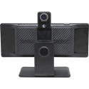 Ecran multimédia de voiture 10" Carplay/Android Auto/MirrorLink avec DashCam intégrée Fixation tableau de bord Noir