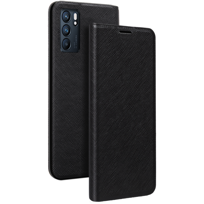 Folio Stand Oppo A16 / A16S / A54S Noir Bigben
