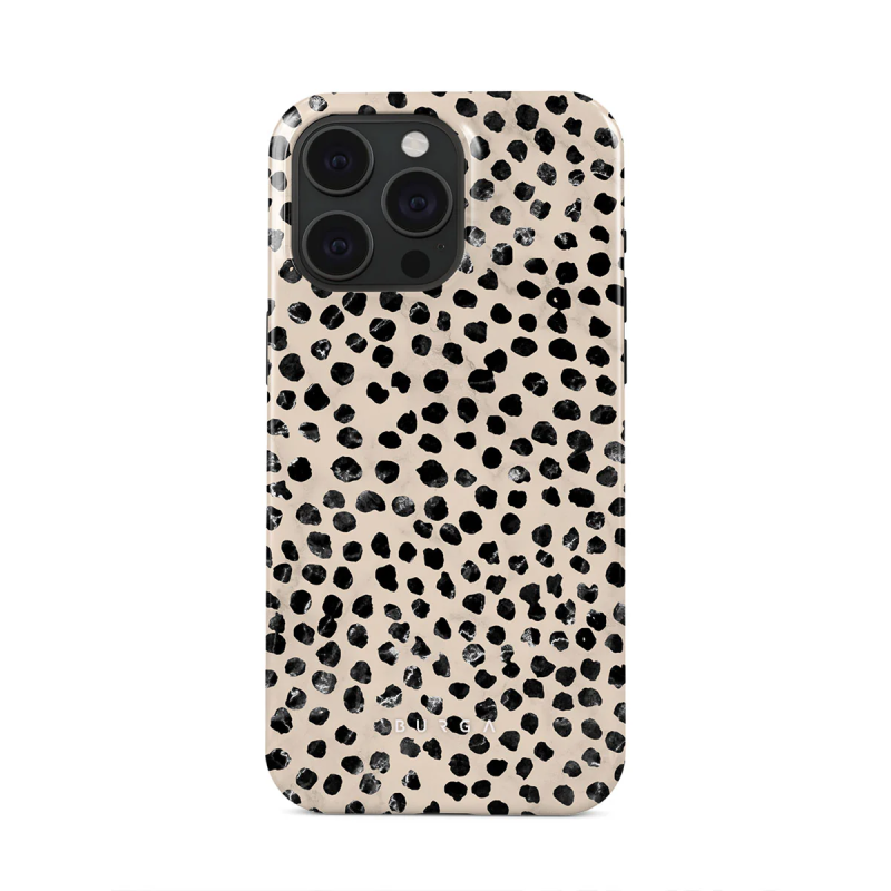 Coque MagSafe iPhone 15 Pro Max Tough Motifs Almond Latte Burga