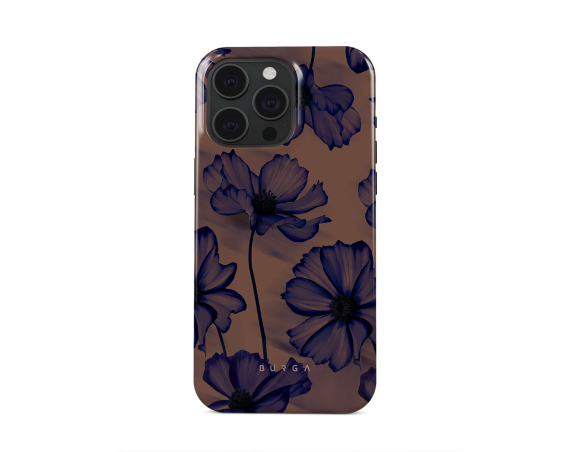 Coque MagSafe iPhone 15 Pro Tough Motifs Velvet Night Burga