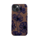 Coque MagSafe iPhone 15 Tough Motifs Velvet Night Burga