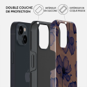 Coque MagSafe iPhone 15 Tough Motifs Velvet Night Burga