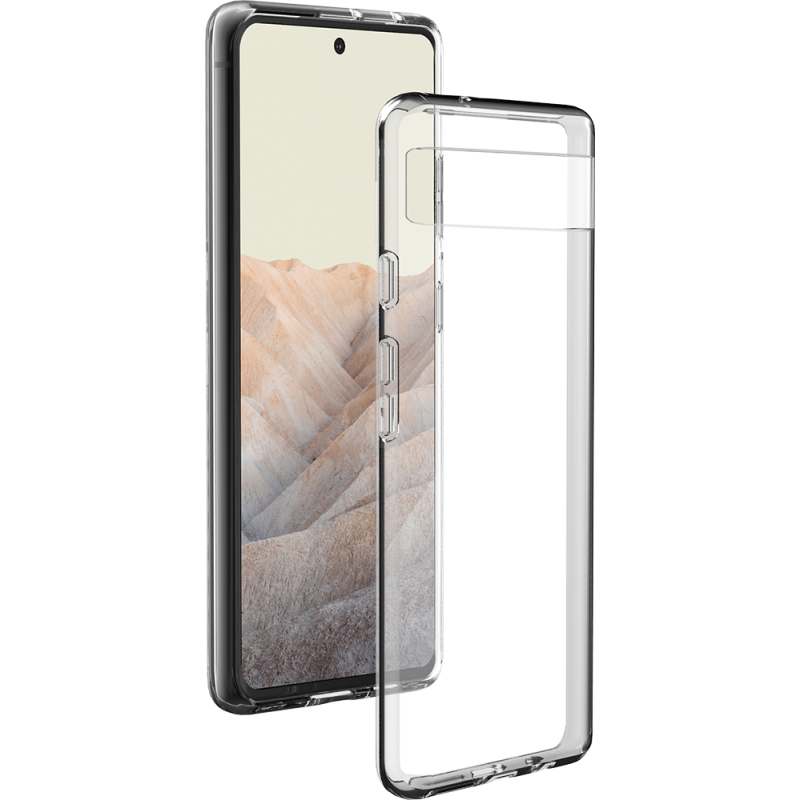 Coque Google Pixel 6Pro Silisoft souple Transparente Bigben