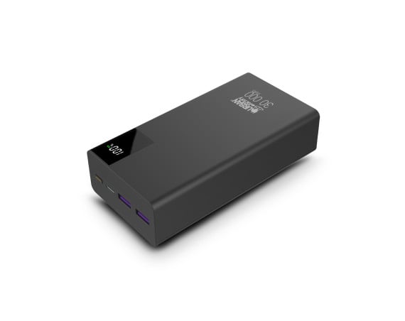 Powerbank Bigee 30000mAh 3 ports USB 2A+C Noir Urban Factory