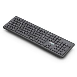 Clavier Bluetooth® Cyclee + Mini récepteur USB A et USB C 2.4Ghz Noir