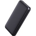 Powerbank USB A+A+C 10000mAh FastCharge + Câble USB A/USB C - Noir - WOW