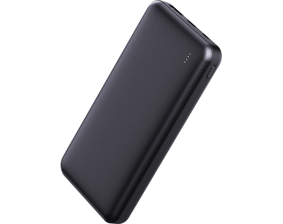 Powerbank USB A+A+C 10000mAh FastCharge + Câble USB A/USB C - Noir - WOW