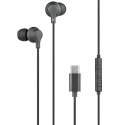 Ecouteurs USB C Noir Bigben