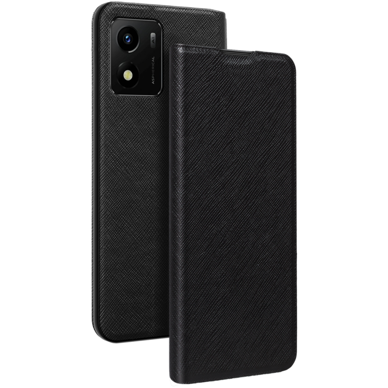Folio Stand Vivo Y01 5G Noir Bigben