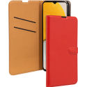 Folio Wallet Samsung Galaxy A13 4G Rouge avec languette de fermeture Bigben