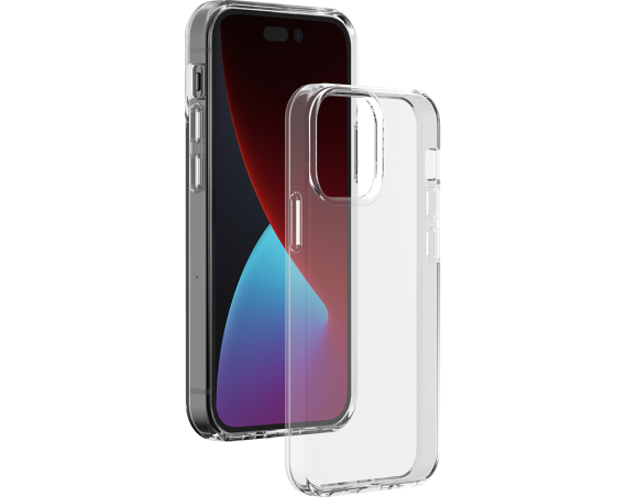 Coque Apple iPhone 14 Pro Max Silisoft souple Transparente Bigben