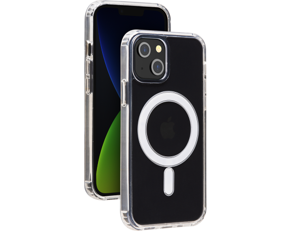 Coque Apple iPhone 14 Plus Compatible MagSafe Hybride Transparente Bigben