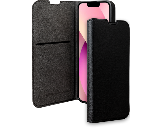 Folio Wallet Apple iPhone 13 Noir - 65% Plastique recyclé Certifié GRS Bigben