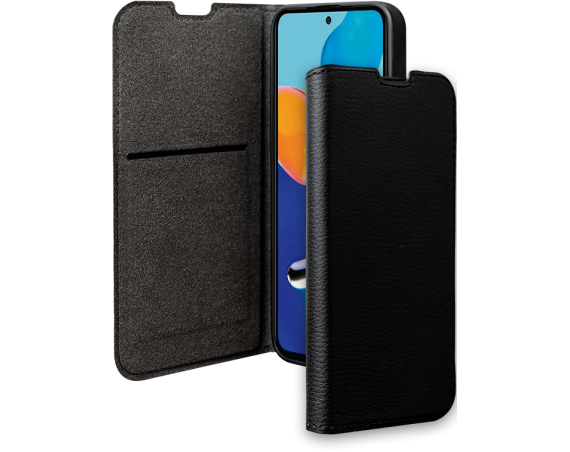 Folio Wallet Xiaomi Redmi Note 11 Pro 4G/5G Noir - 65% Plastique recyclé Certifié GRS Bigben