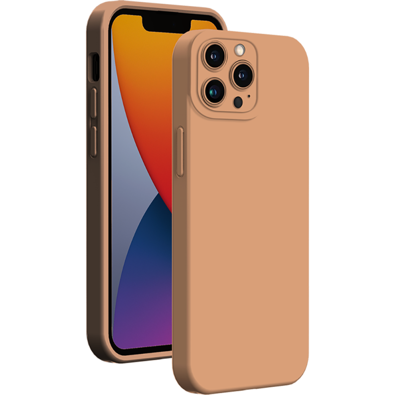 Coque Apple iPhone 14 Pro Max Silicone Full protect Rose Bigben