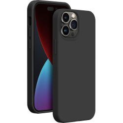 Coque Apple iPhone 14 Pro Max  Silicone SoftTouch Noire Bigben