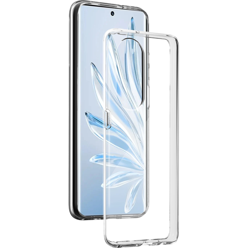 Coque Honor 70 Silisoft souple Transparente Bigben